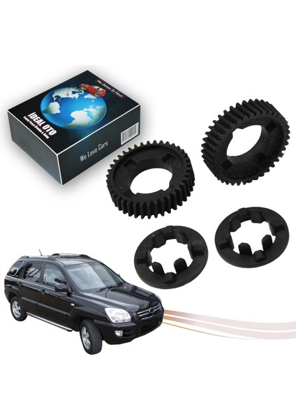 Kia Sportage Iı (Je_) 2004-2010 Ayna Motor Dişlisi Sol ve Sağ Set