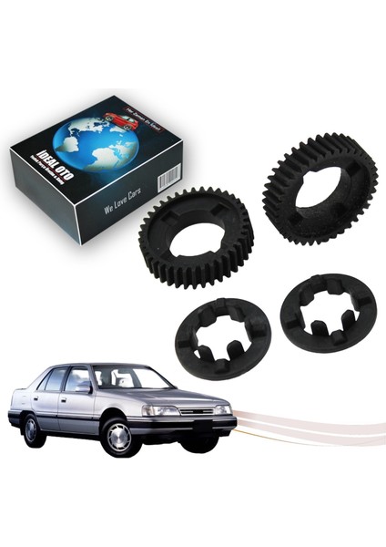 Hyundai Sonata I 1988-1993 Ayna Motor Dişlisi Sol ve Sağ Set