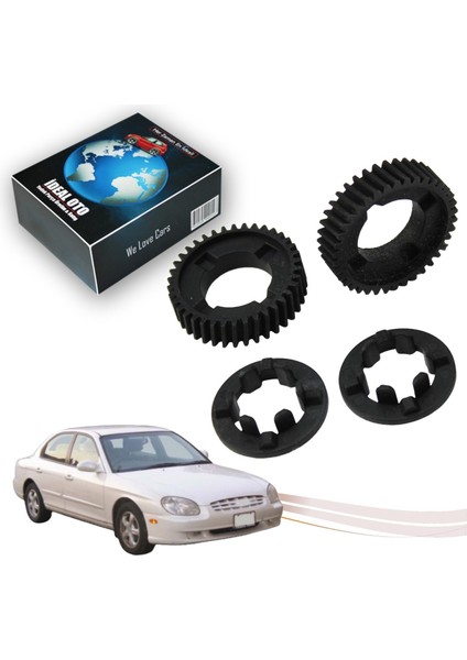 Hyundai Sonata 3 1998-2001 Ayna Motor Dişlisi Sol ve Sağ Set