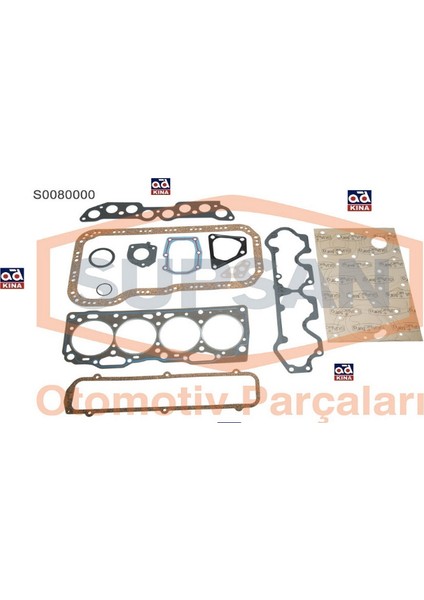 Conta Takım S0080000 Tempra Uno 1.6 Skcli (Keçesiz) 71737118 Gold