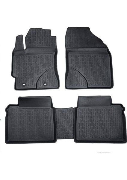 Porsche Cayenne 2010-2018 3D X-Mat Havuzlu Paspas