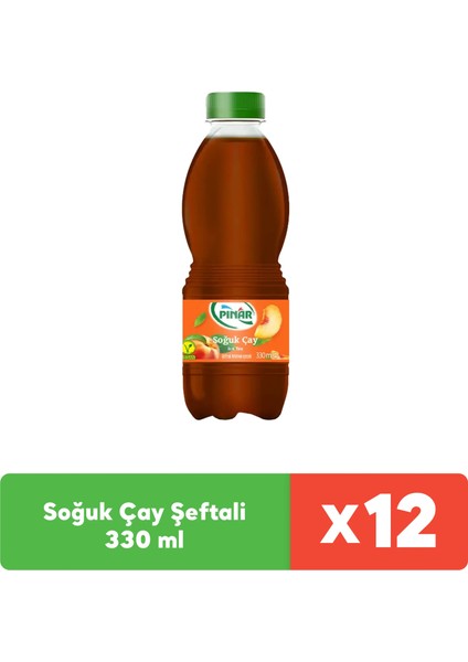 Soğuk Çay Şeftali 330 ml x 12 Adet