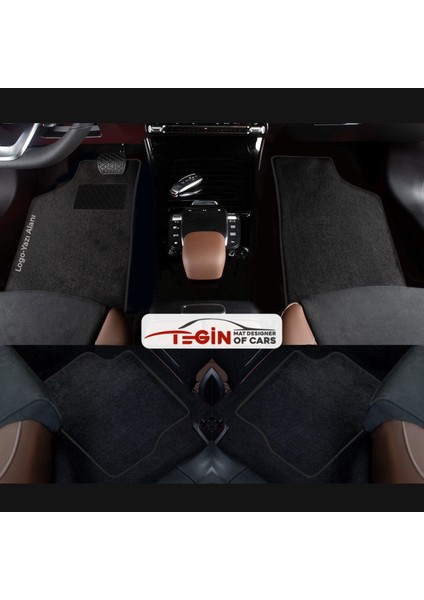 Volkwagen T5-T6-T7 Aracınıza Özel Prime Siyah Halı Siyah Kenar Halı Paspas