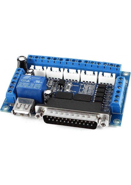 5 Eksen Mach3 Kontrol Kartı Lpt