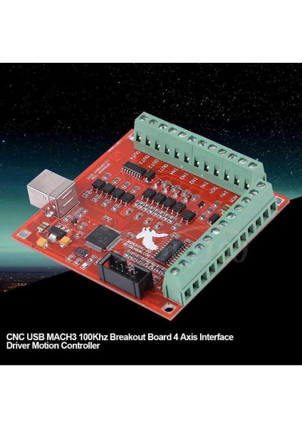 4 Eksen Cnc USB Mach3 Kontrol Kartı Red