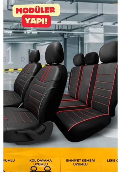 Wolkswagen Golf - 7 Conforline-Hidline Hatchback 2013-2020 Aracınıza Uyumlu Koltuk Kılıfı Bakü