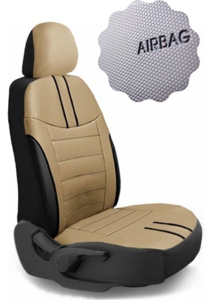 Wolkswagen Jetta Conforline - Hidline Sedan 2012-2020 Aracınıza Uyumlu Koltuk Kılıfı Luxe Serisi