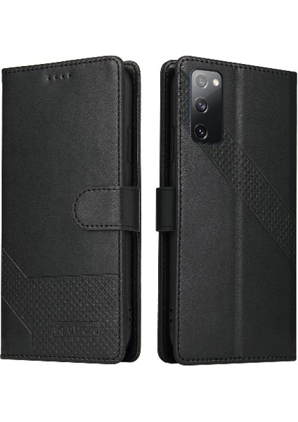 Samsung Galaxy S20 Fe Üç Kart Yuvaları Için Flip Case Kickstand Premium (Yurt Dışından)