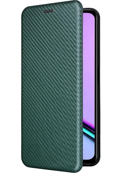 Realme C67 4g Deri Folio Flip Case Için Kılıf Kart ile Tam Koruma (Yurt Dışından) indirimleri