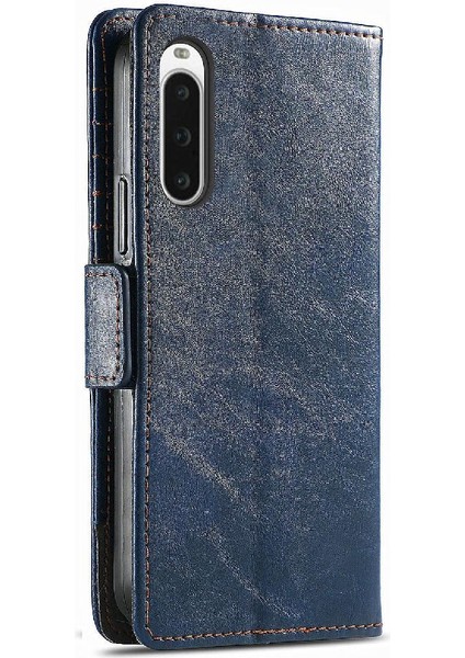 Sony Xperia 10 V Çoklu Kart Yuvası Ekleme Cüzdan Çok Renkli Için Flip Case (Yurt Dışından)