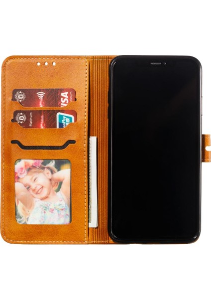 Iphone Xs Max Kabartmalı Manyetik Kapatma Kart Tutucu Için Cüzdan Durumda Tüm (Yurt Dışından)