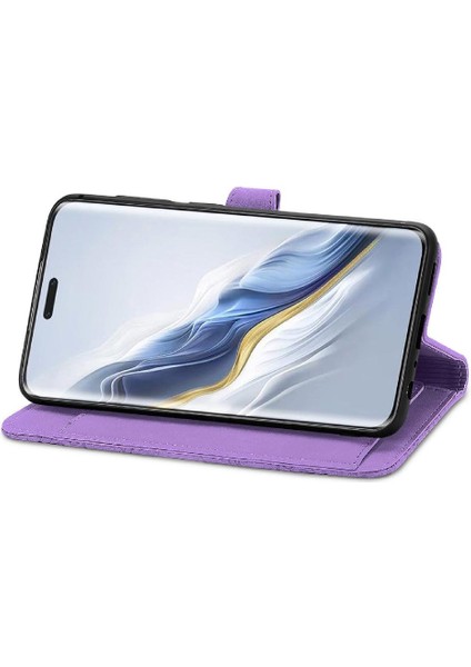 Onur Için Kılıf Sihirli 6 Pro Çoklu Kart Yuvası Cüzdan Flip Fermuar Tarzı (Yurt Dışından)
