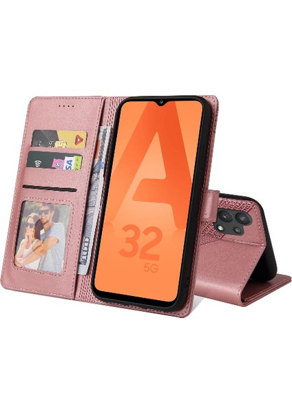 Samsung Galaxy A32 5g Üç Kart Yuvaları 4 Köşe Koruma Için Flip Case (Yurt Dışından)