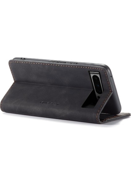 Google Piksel 8 Pro Kılıf Için Flip Case Kart Yuvası Kickstand Flip Folio Kitap (Yurt Dışından)