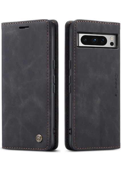 Google Piksel 8 Pro Kılıf Için Flip Case Kart Yuvası Kickstand Flip Folio Kitap (Yurt Dışından)