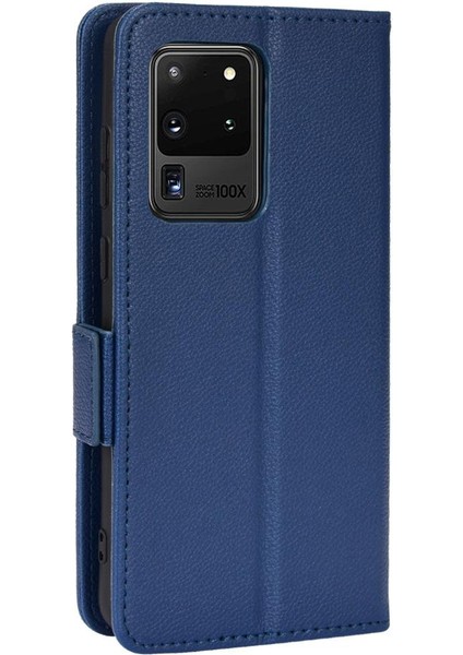 Samsung Galaxy S20 Ultra Yan Toka Cüzdan Manyetik Kart Yuvaları Için Kılıf (Yurt Dışından) fırsatları