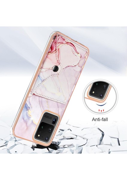 Samsung Galaxy S20 Ultra Mermer Yumuşak Tpu Tampon Ince Cüzdan Kartı (Yurt Dışından) indirimleri