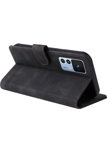 Xiaomi 12T Için Flip Case Cüzdan Kılıf Darbeye Kapak Kapak Basit (Yurt Dışından) fırsatları