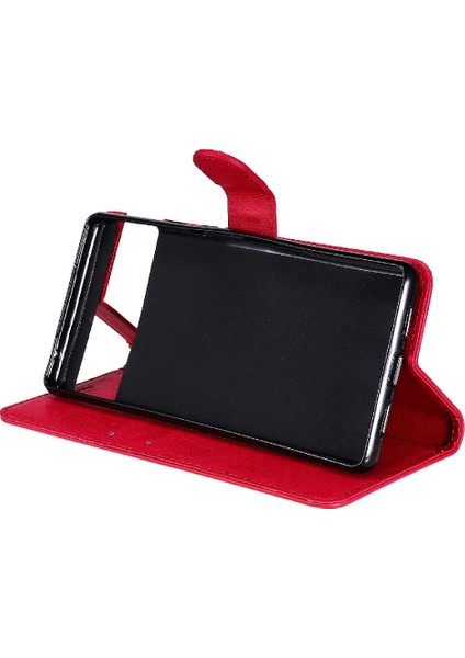 Kart Yuvası Iş Cüzdan Telefon Kılıfı ile Google Piksel 6 Için Flip Case (Yurt Dışından) indirimleri