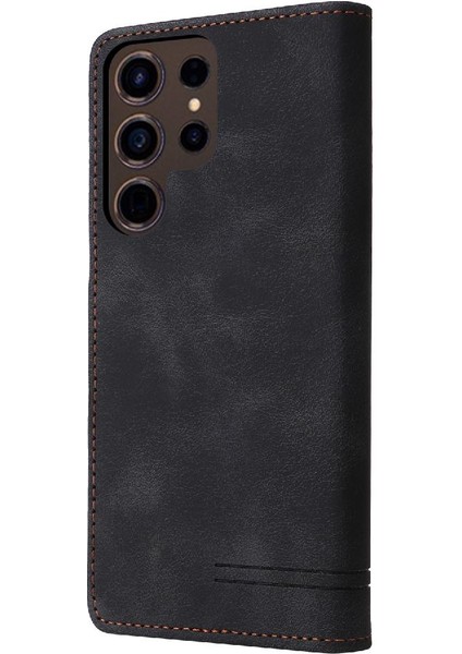 Mays Boutique Samsung Galaxy S24 Için Flip Case Ultra Cüzdan Kapak Kapak Darbeye Vaka (Yurt Dışından)