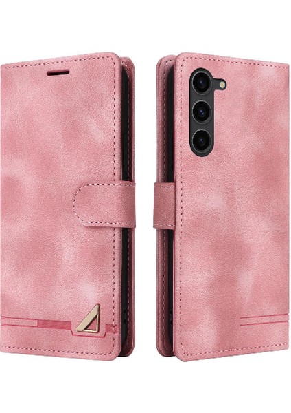 Samsung Galaxy S23 Flip Kapak Için Flip Case Basit Iş Deri Kılıf (Yurt Dışından)