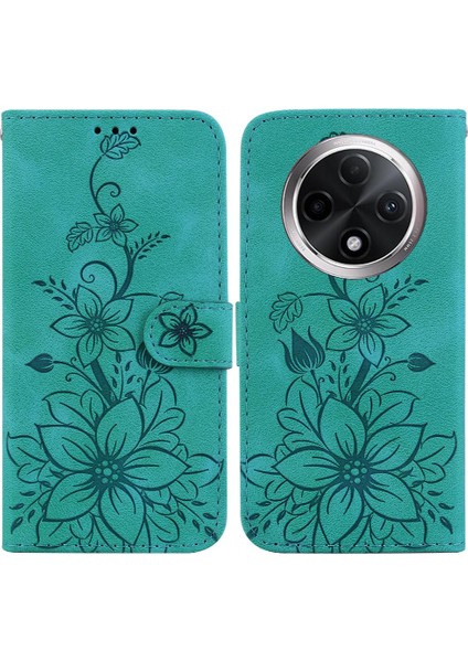 Oppo A3 Pro 5g Manyetik Kart Tutucu Için Flip Case Kickstand Cüzdan Zambak (Yurt Dışından)