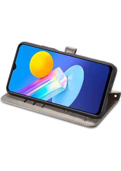Vivo Y72 Flip Kapak Için Kılıf Kısa Kayış Karikatür Hayvanlar Deri Kılıf (Yurt Dışından) modelleri