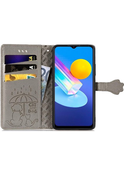 Vivo Y72 Flip Kapak Için Kılıf Kısa Kayış Karikatür Hayvanlar Deri Kılıf (Yurt Dışından) fırsatları