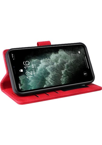 Iphone 11 Için Flip Case Pro Max Deri Kılıf Darbeye Cüzdan Kapak Çevirin (Yurt Dışından)