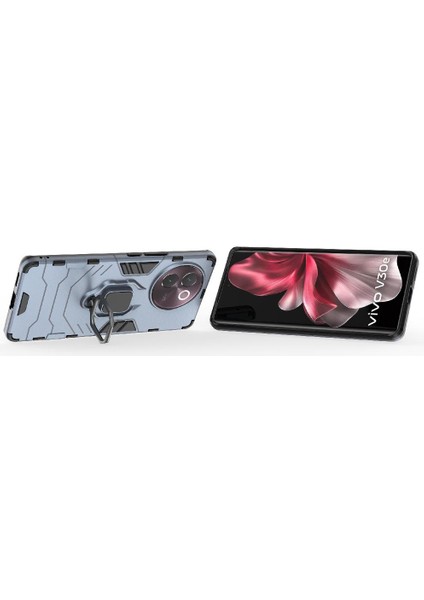 Vivo V30E 5g Için Kılıf 360&DEG; Dönen Halka Darbeye Kapak Askeri Damla (Yurt Dışından) indirimleri