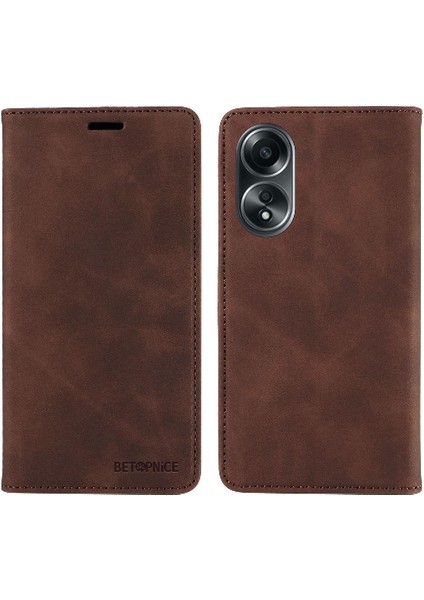 Mays Boutique Oppo Case 4g Pu Deri Için Kılıf Folio Cüzdan Koruyucu Manyetik (Yurt Dışından)