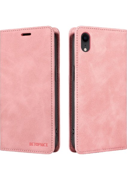 Iphone Xr Için Kılıf Folio Cüzdan Pu Deri Manyetik Koruyucu (Yurt Dışından)