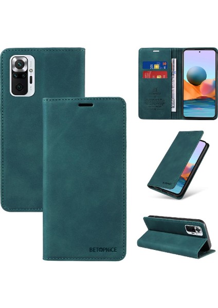 Xiaomi Redmi Not 10 Pro Pu Deri Manyetik Koruyucu Folyo (Yurt Dışından) modelleri