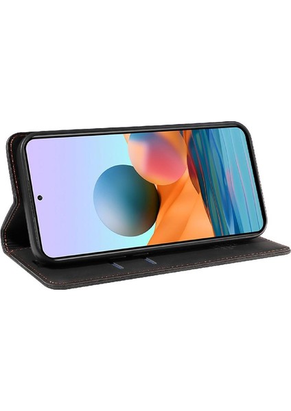 Xiaomi Redmi Not 10 Pro Pu Deri Manyetik Koruyucu Folyo (Yurt Dışından) modelleri