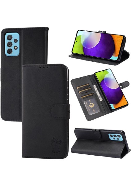 Samsung Galaxy A23 4g Kickstand Için Cüzdan Durumda Tüm Yuvarlak Koruma (Yurt Dışından) fiyatları