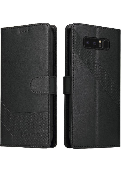 Samsung Galaxy Not 8 Için Flip Case Darbeye Üç Kart Yuvaları 4 Köşe (Yurt Dışından)