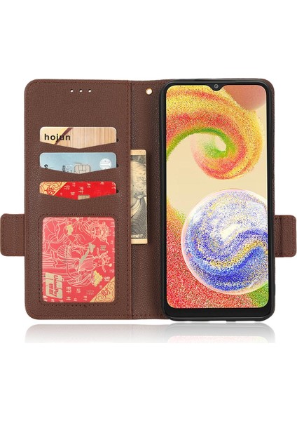 Samsung Galaxy A04 4g Kart Yuvaları Için Kılıf Tutucu Yan Toka Pu Deri (Yurt Dışından) indirimleri