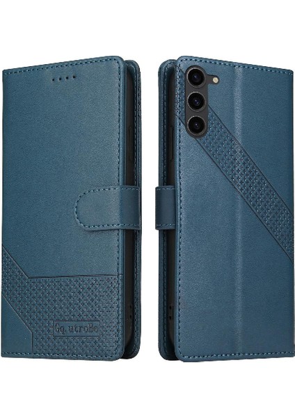 Samsung Galaxy S23 Artı Üç Kart Yuvaları Premium Deri Için Flip Case (Yurt Dışından)