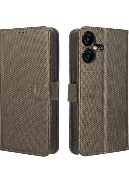 Tecno Pova Neo 3 Kickstand Manyetik Cüzdan Kapak Kart Tutucu Için Kılıf (Yurt Dışından)