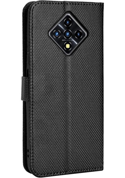Infinix Sıfır 8 Kapak Kart Tutucu Kickstand Manyetik Cüzdan Için Kılıf (Yurt Dışından)