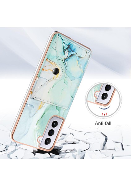 Samsung Galaxy S21 5g Yumuşak Tpu Tampon Kart Yuvaları Mermer Ince (Yurt Dışından) indirimleri
