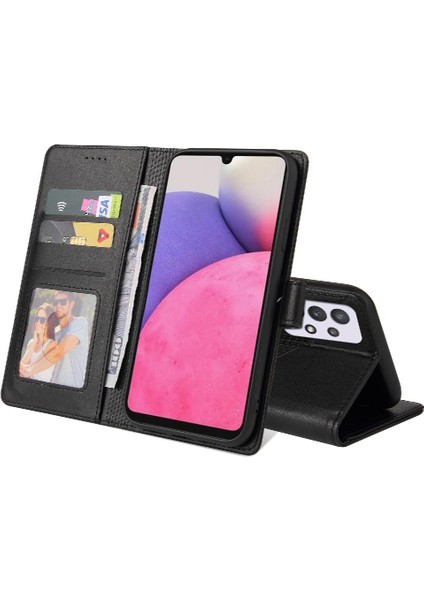 Samsung Galaxy A33 5g 4 Köşe Koruma Premium Deri Için Flip Case (Yurt Dışından) fırsatları