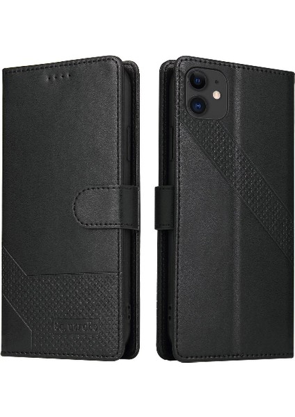 Iphone 11 Için Flip Case Üç Kart Yuvaları Kickstand Premium Deri (Yurt Dışından) fırsatları