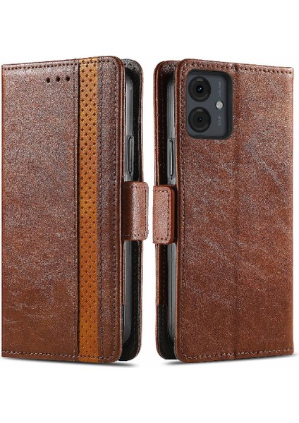 Motorola Moto G14 4g Cüzdan Ekleme Iş Için Flip Case Çok Renkli (Yurt Dışından)