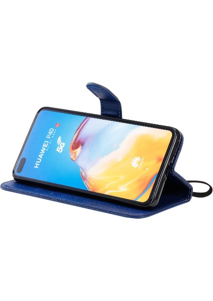Kart Yuvası ile Huawei P40 Iş Cüzdan Telefon Kılıfı Için Flip Case Yüksek (Yurt Dışından) indirimleri