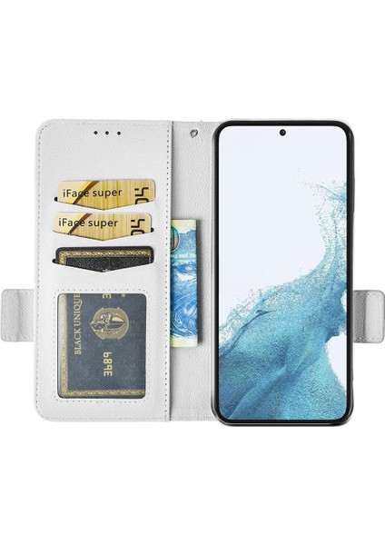 Samsung Galaxy S23 Pu Deri Kart Yuvaları Tutucu Cüzdan Yan (Yurt Dışından) modelleri