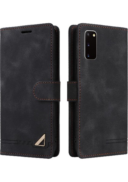 Samsung Galaxy S20 Fe Darbeye Dayanıklı Cüzdan Basit Iş Için Flip Case (Yurt Dışından)