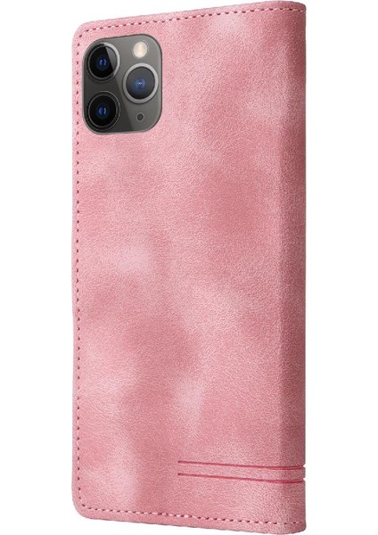 Iphone 11 Için Flip Case Pro Max Deri Kılıf Darbeye Cüzdan Kapak Çevirin (Yurt Dışından)