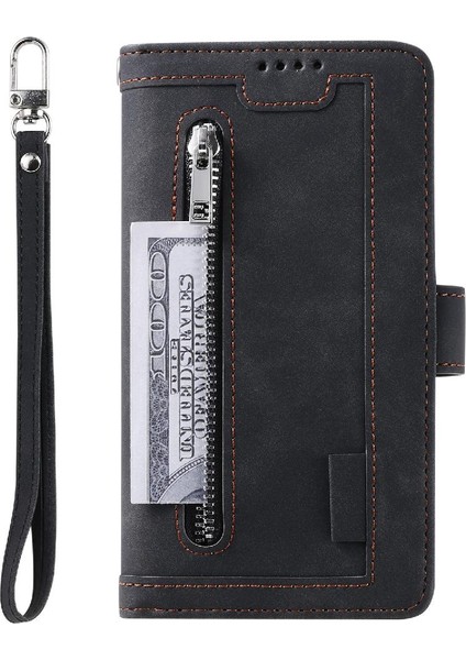 Samsung Galaxy Için Flip Case A52S 5g Kordon Cüzdan Kickstand 9 Kart Yuvaları (Yurt Dışından)