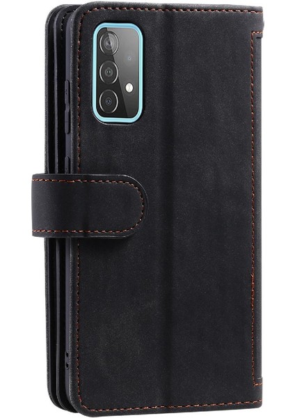 Samsung Galaxy Için Flip Case A52S 5g Kordon Cüzdan Kickstand 9 Kart Yuvaları (Yurt Dışından)
